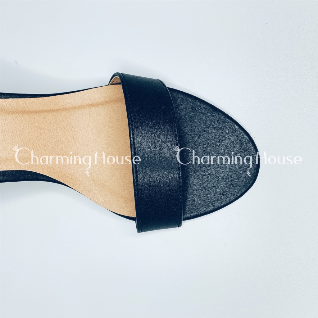 Giày cao gót quai ngang basic cao 9cm