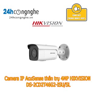 Camera IP AcuSense thân trụ 4MP HIKVISION DS-2CD2T46G2-ISU/SL