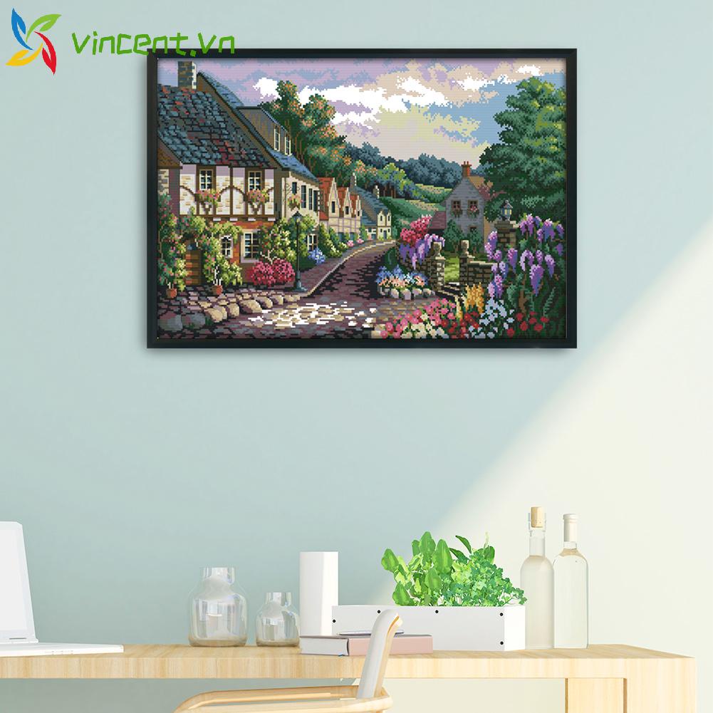 Tranh Thêu Chữ Thập 14ct Hình Phong Cảnh