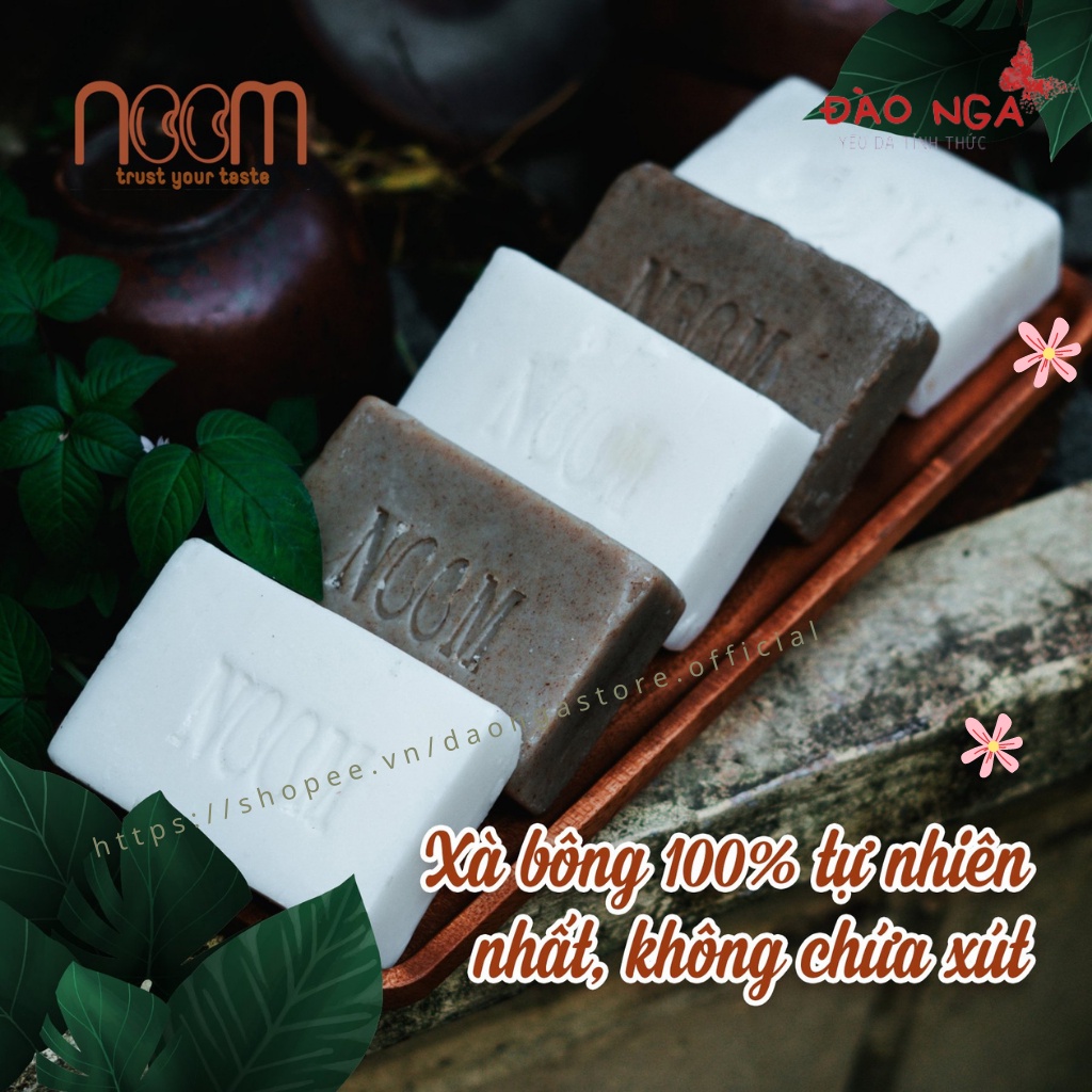 Xà bông noom mè đen/ sachi inchi đinh lăng - 100gr/ bánh ĐÀO NGA