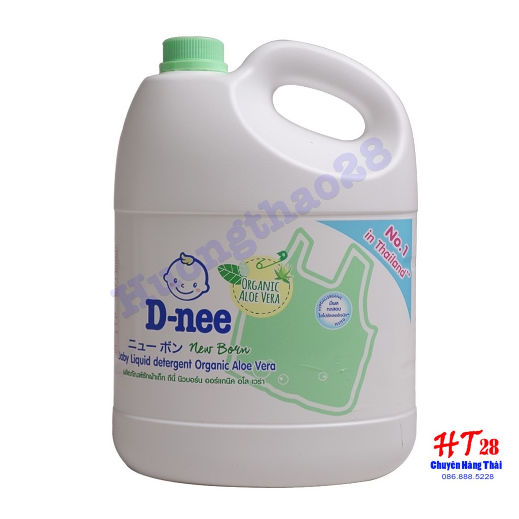 Nước Giặt Xả Dnee Thái Lan Loại 3000ml, Hàng Chuẩn Thái An Toàn Cho Làn Da Của Bé