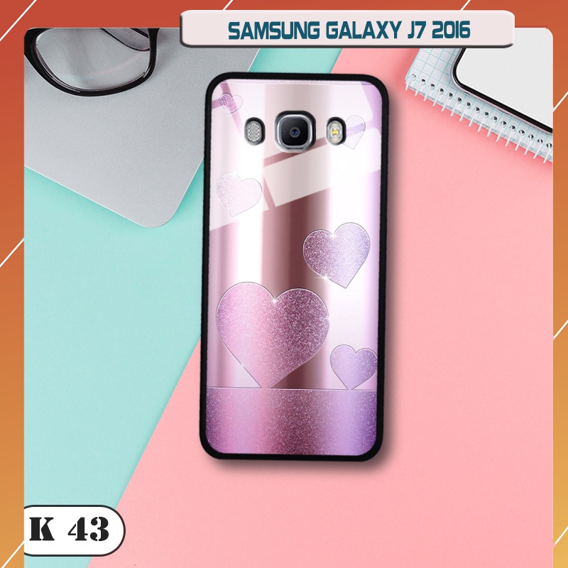 Ốp lưng kính cường lực cho điện thoại Samsung Galaxy J7 2016
