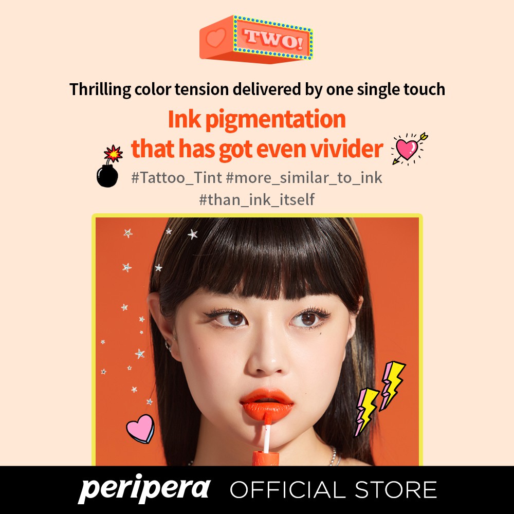 Son tint Peripera Ink giữ màu lâu trôi trang điểm thời trang | BigBuy360 - bigbuy360.vn