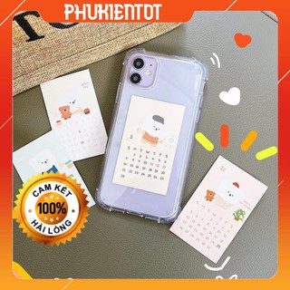 Lịch mini để phía sau ốp điện thoại