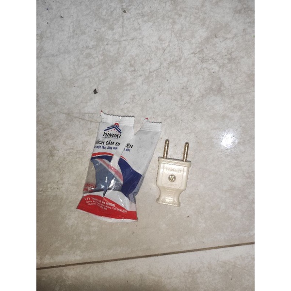 Phích cắm 2 chân đồng,phích cái,phích đực