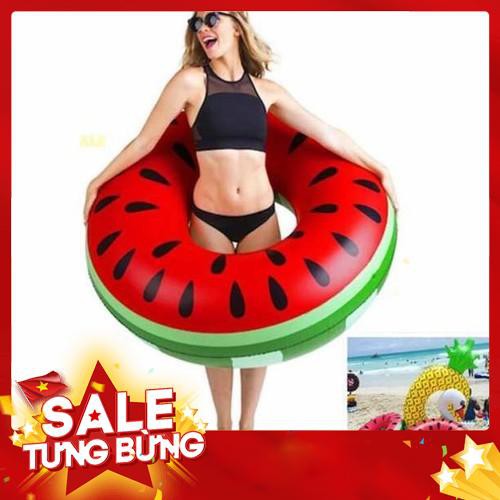 Phao bơi hình dưa hấu 90cm giá xưởng – Hàng nhập khẩu