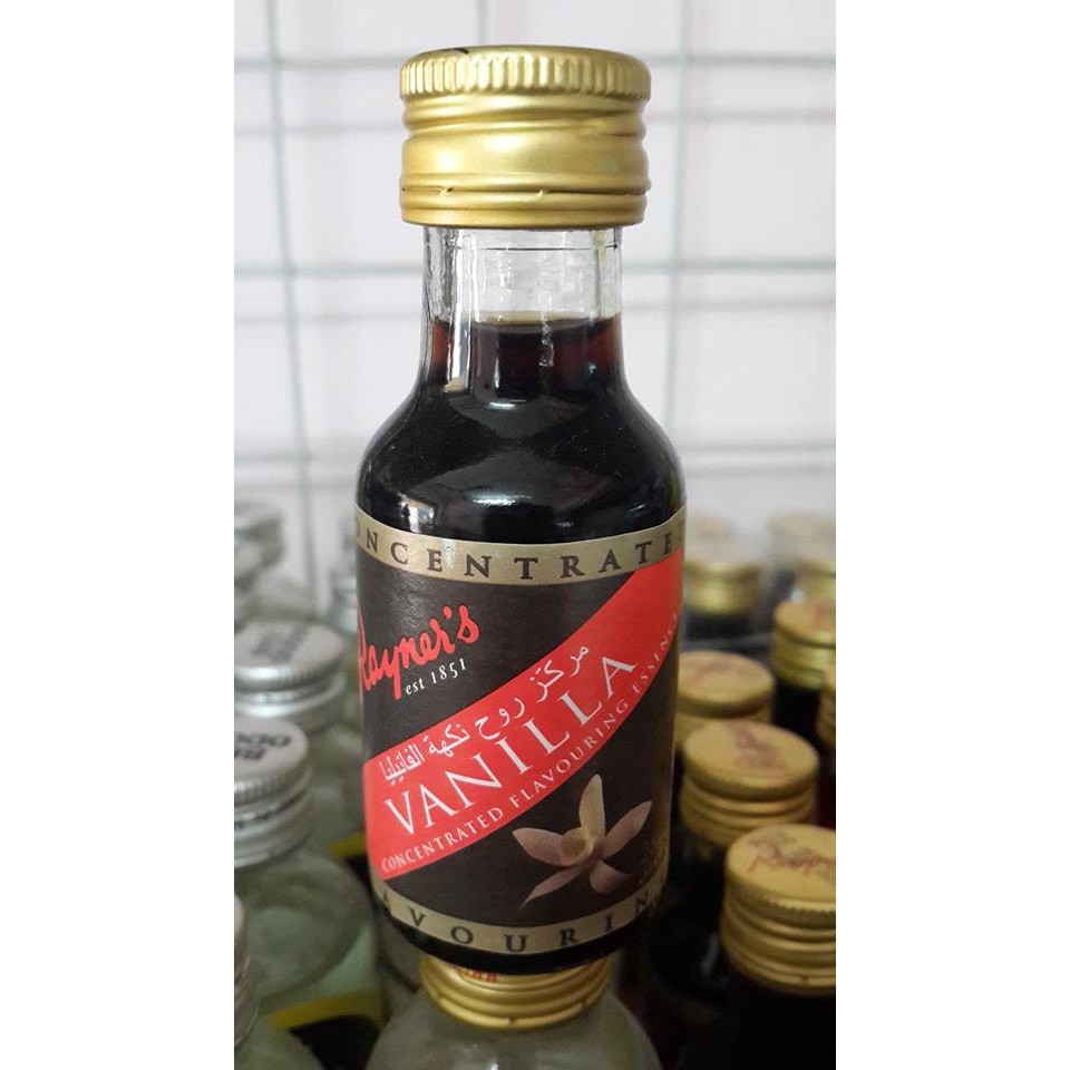 Tinh chất hương vanila vani Rayner's ⚡ HÀNG LOẠI 1 ⚡ Tinh chất tạo hương và vị kem, béo ngậy cho thực phẩm, đồ uống 28ml