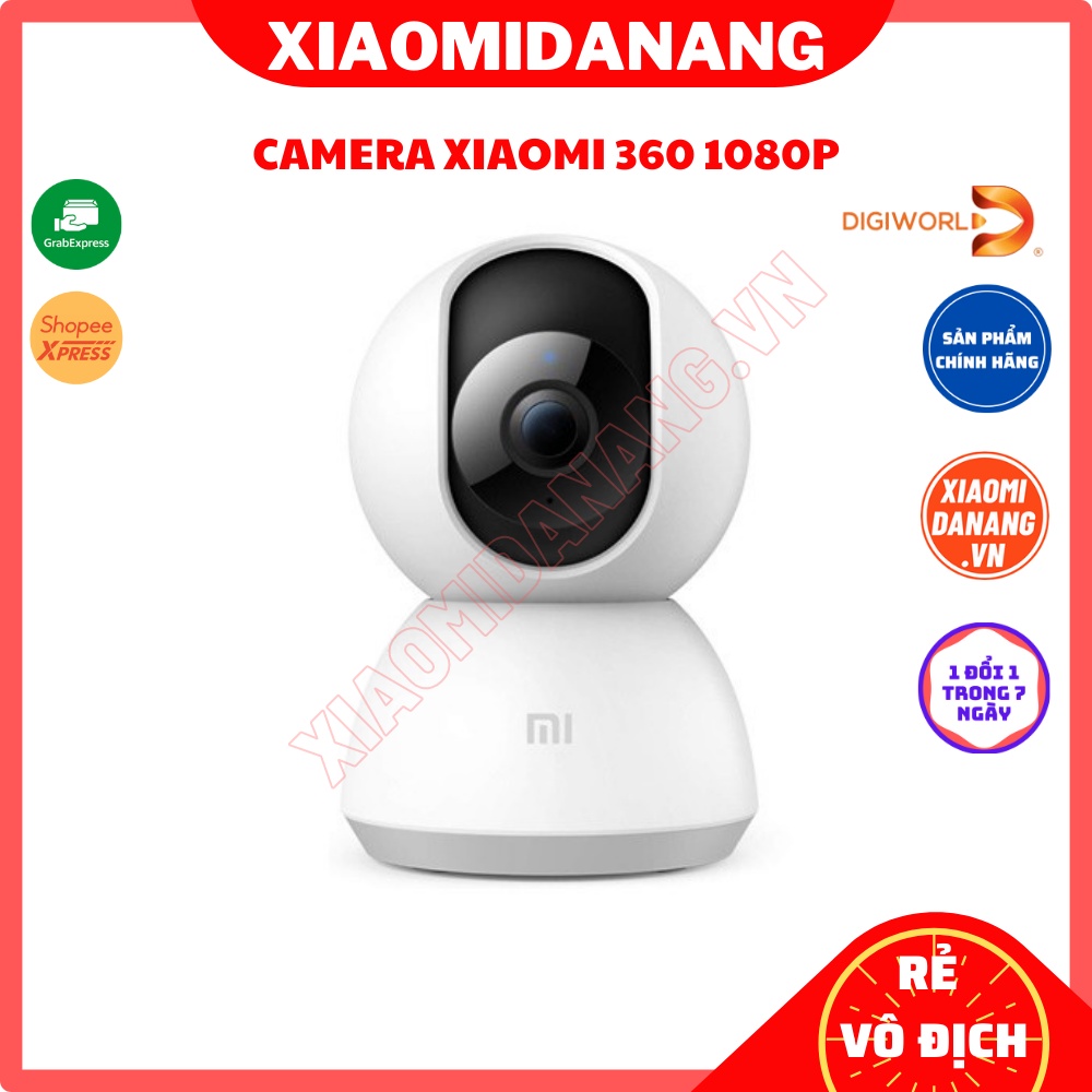 Camera Xiaomi Mi Home Security 360° 1080P - Model 2021 - Hàng Chính Hãng - Bản Quốc Tế - Digiworld Phân Phối