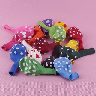Bóng tròn chấm bi 35cm (2.8gr) - bịch 100 quả