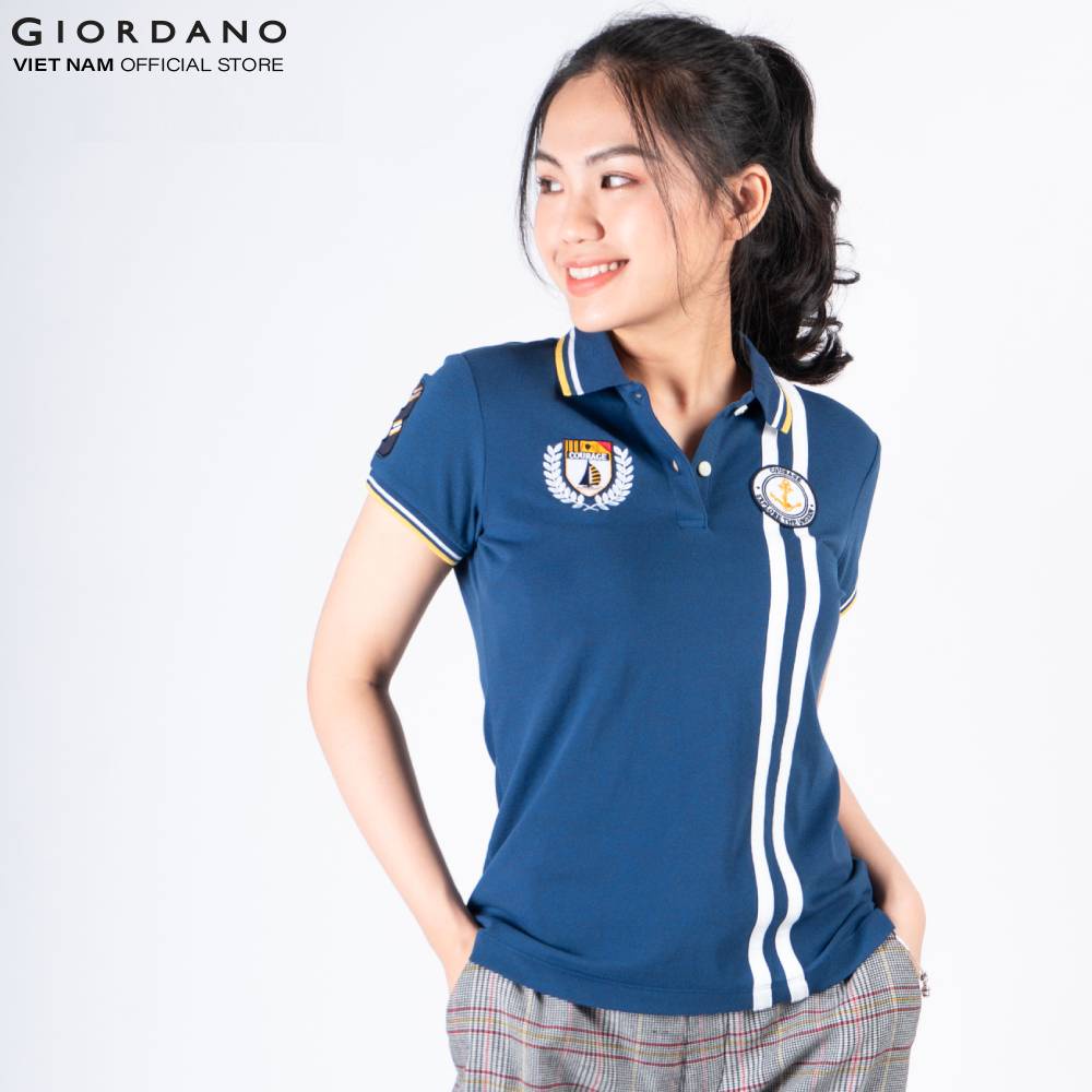 Áo Thun Nữ Có Cổ Polo Giordano 05319220