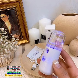 Máy xông mặt phun sương Nano mini cầm tay