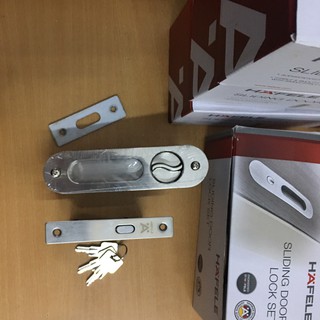 BỘ KHÓA CỬA LÙA  HAFELE 499.65.105 (GIÁ TỐT)