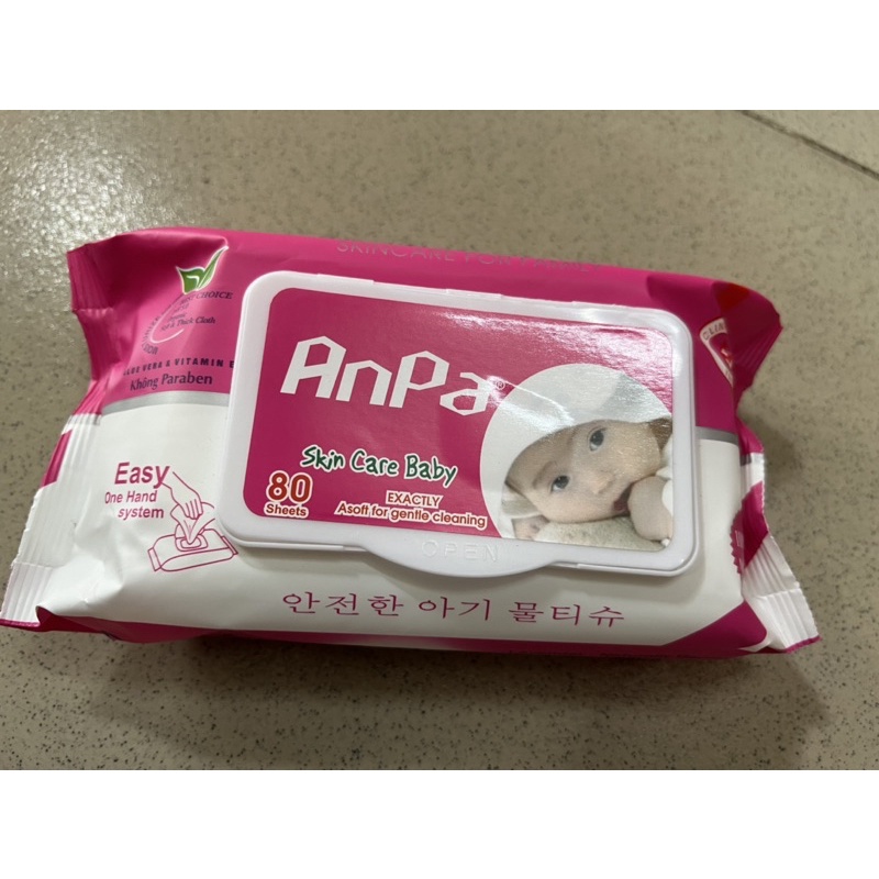 Khăn Ướt Anpa 80g