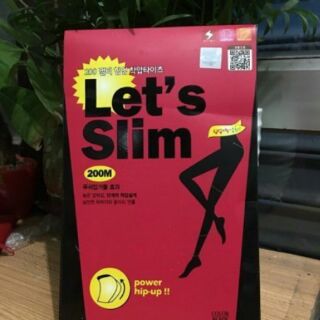 Quần tất thon chân let's slim