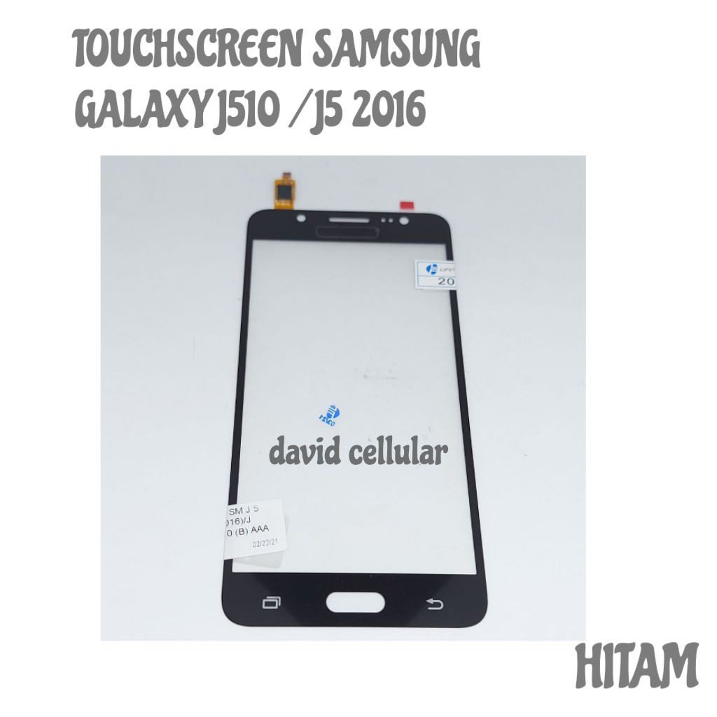 Màn Hình Cảm Ứng Bằng Kính Thay Thế Chuyên Dụng Cho Samsung Galaxy J510 / J5 2016