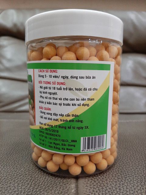 500gr viên mầm hồng sâm collagen tăng vòng 1, đẹp da và cân bằng nội tiết tố nữ có giấy chứng nhận ATTP | BigBuy360 - bigbuy360.vn