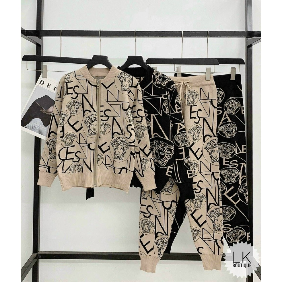 SET BỘ LEN VERSACE SIÊU SANG HÀNG QCCC - HOTTREND