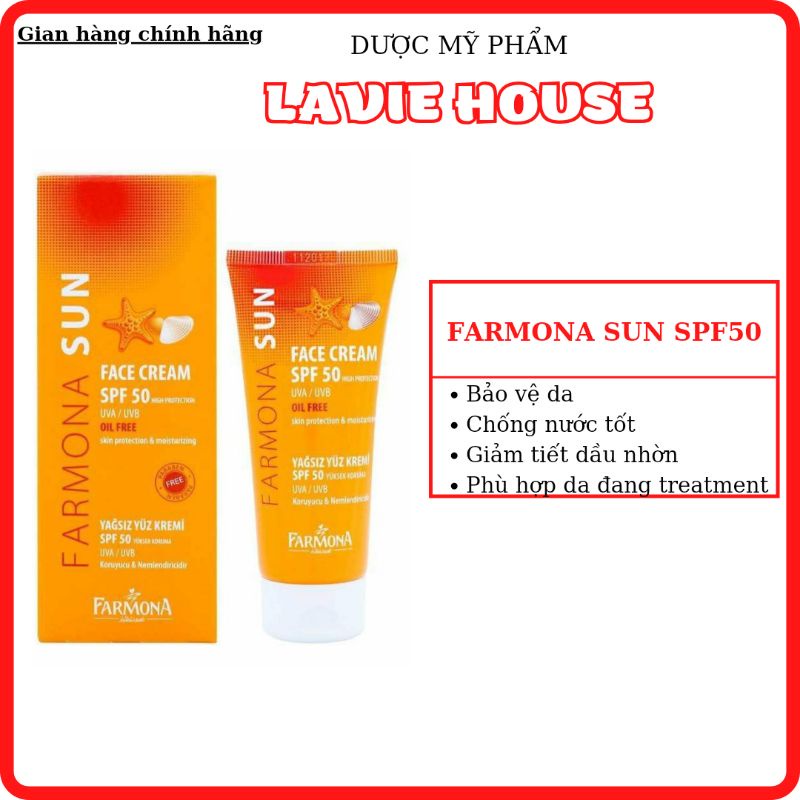 KEM CHỐNG NẮNG FARMONA SUN SPF 50