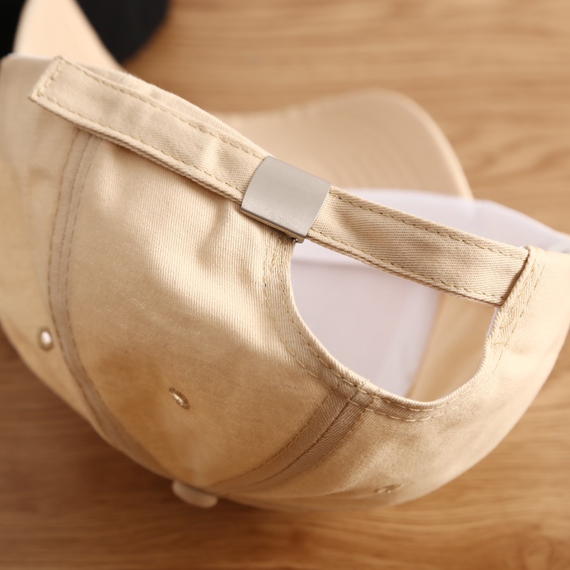 Mũ Lưỡi Trai Unisex Thêu Chữ Đơn Giản