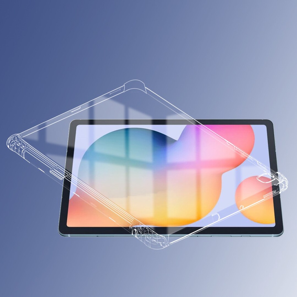 Ốp máy tính bảng trong suốt tpu cho Samsung galaxy tab s8 ultra s8+ s7 plus a7 s6 lite s7 fe p610 t860 t870 t307