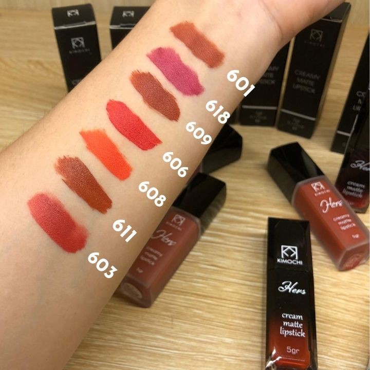 💥XẢ KHO💥 SON KIMOCHI HER CREAMY MATTE LIPSTICK HÀNG CÔNG TY CHÍNH HÃNG