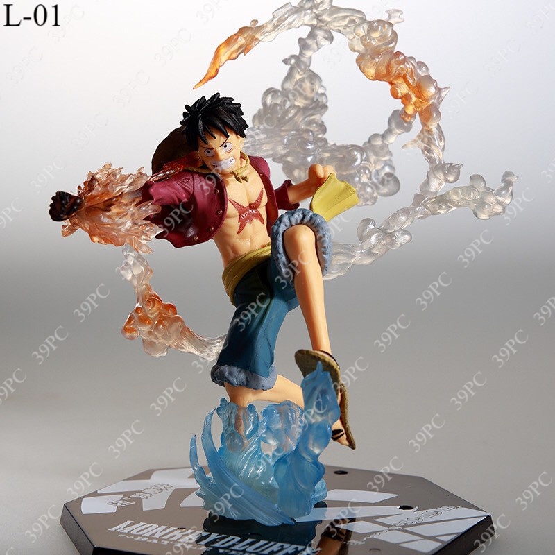 Mô Hình Trang Trí PC One Piece, One Piece Anime Figure Zoro, Luffy