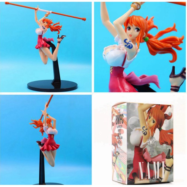 (Hết hàng) Mô hình One Piece - Nhân Vật Nami Gậy thời tiết 25cm