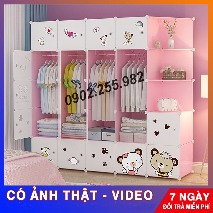 [RẺ NHẤT SHOPEE] TỦ NHỰA LẮP RÁP ĐA NĂNG 25 Ô ĐỂ ĐỒ ĐA NĂNG THÔNG MINH NHIỀU LỰA CHỌN sâu 47cm