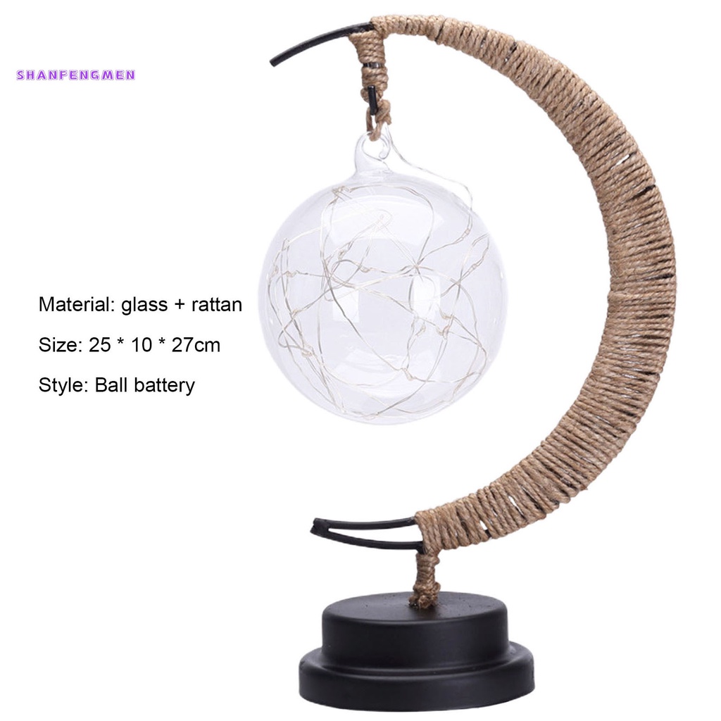 sfm_ Long Lasting LED Lights Moon LED Night Lamp Ornamental for Home