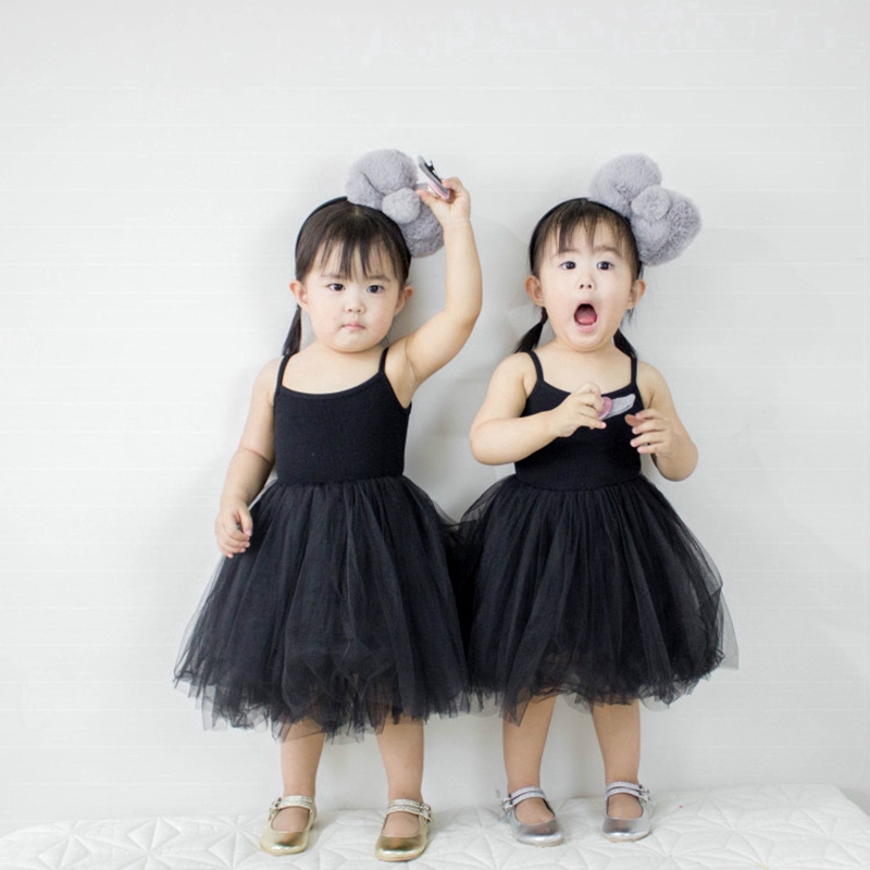 Đầm xòe kiểu công chúa không tay năng động thời trang dành cho bé gái