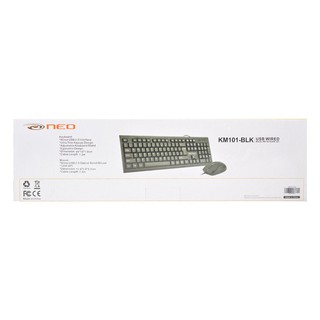 Bộ bàn phím chuột NEO KM-101-BLK