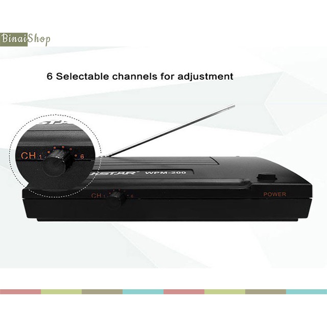 Tai nghe không dây UHF Takstar WPM-200 / WPM-100