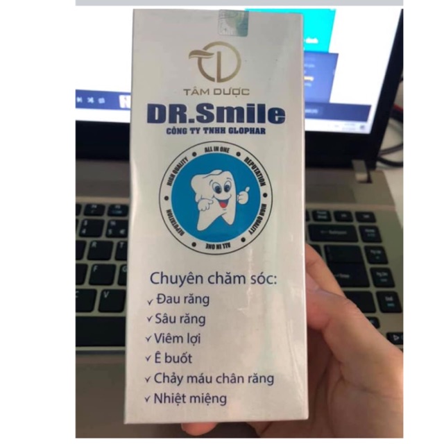 Nước xúc miệng DR smile bảo vệ răng miệng