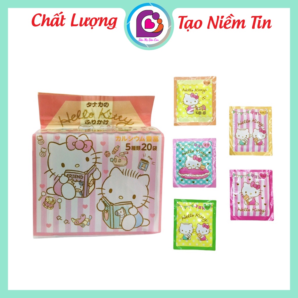 Gia vị rắc cơm Hello Kitty Nhật Bản