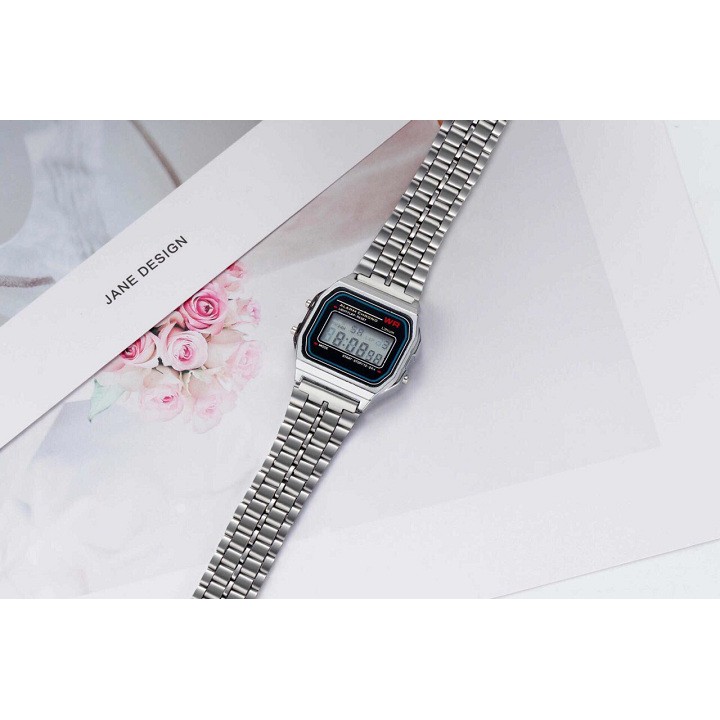 [Mã FASHIONXANH264 giảm 10K đơn 50K] Đồng hồ thời trang nam nữ WR unisex đẹp dây hơp kim ZO51