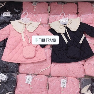 Áo phao xốp baby doll cho bé gái