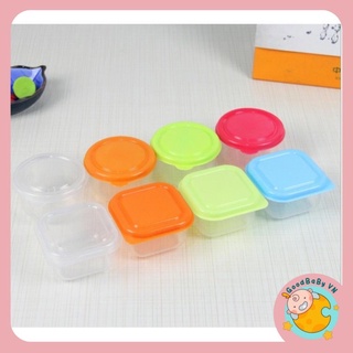Khay ữ,hộp ữ đông loại 1 ngăn 60 - 80ml tiện dụng cho mẹ và bé the24