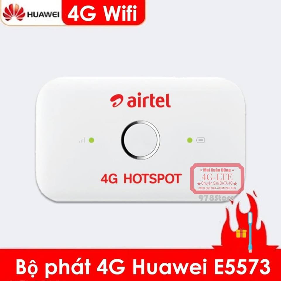 Bộ phát wifi 4G 5573/E5576 - Phát wifi 4G Huawei tốc độ 150Mbs