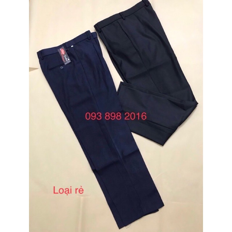 Quần âu nam dáng suông rộngo