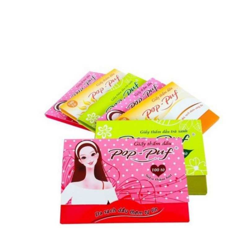 giấy thấm dầu Pop-puf 100 tờ | BigBuy360 - bigbuy360.vn