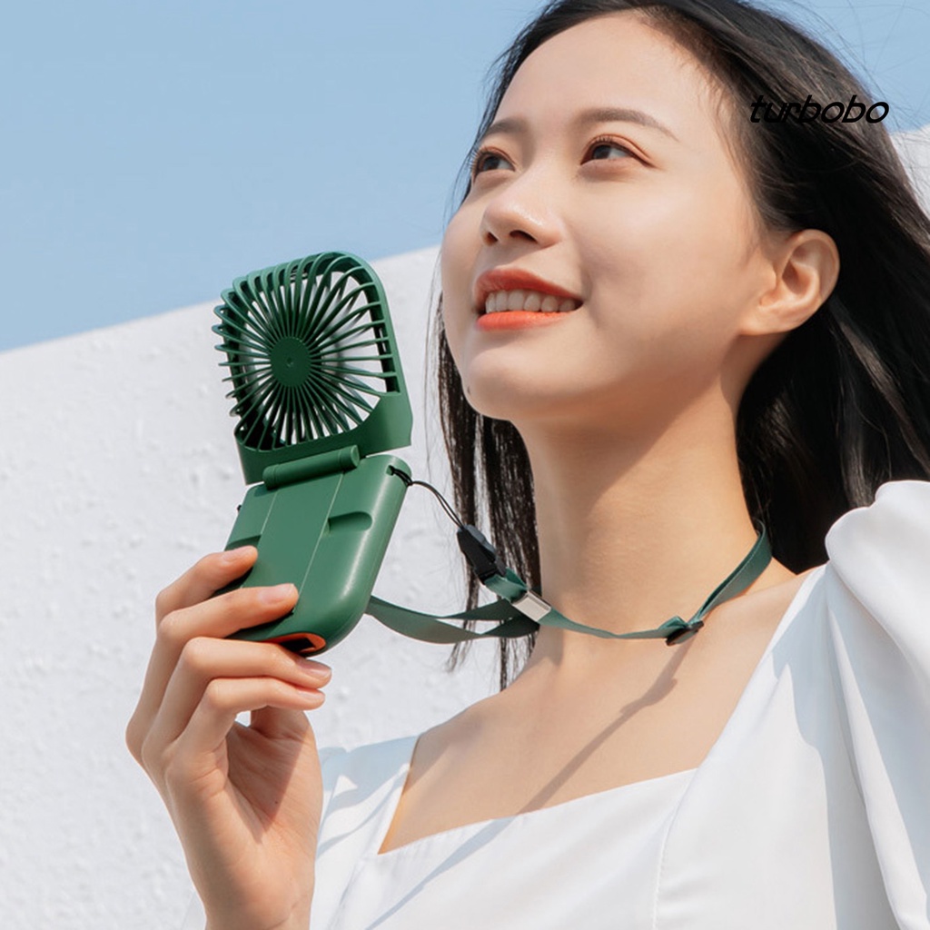Quạt Điện Mini Cầm Tay Turbobo F30 Sạc USB Có Thể Gấp Lại Dùng Trong Nhà Và Ngoài Trời