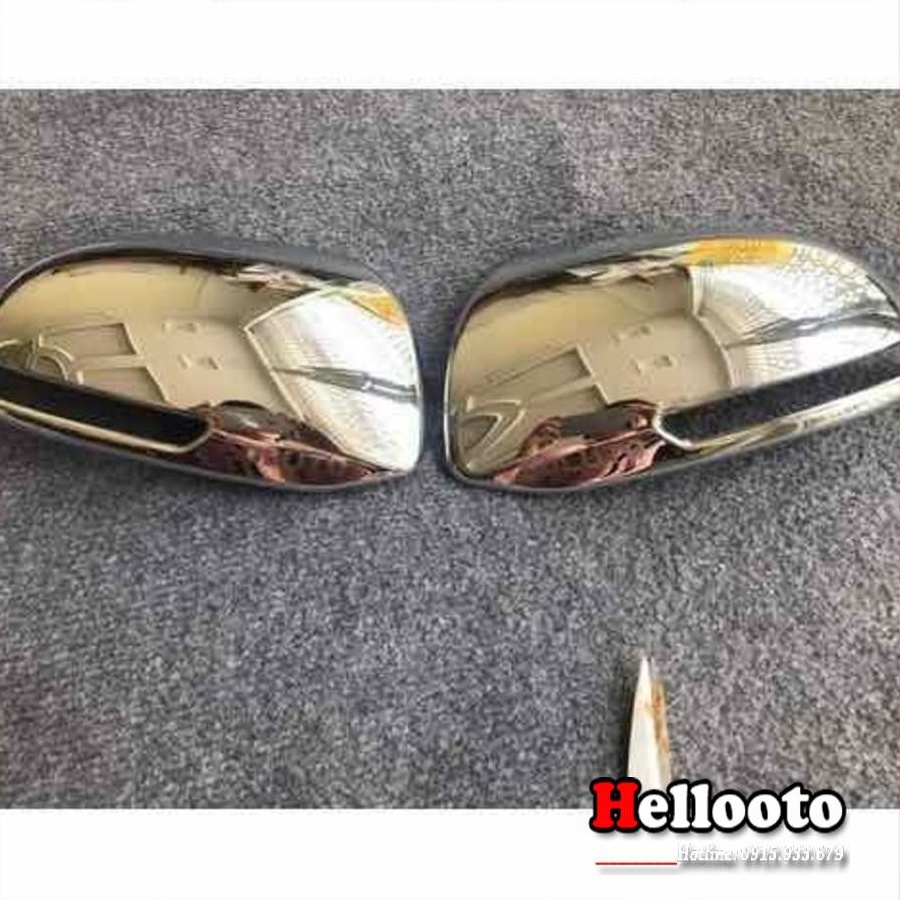 Bộ 2 Ốp Gáo Gương Xe Kia Soluto 2018 2019 2021 2022 Carbon/Mạ Crom Cao Cấp