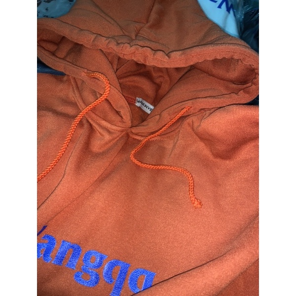 Áo Hoodie Nỉ Bông Tay Dài wangqq Túi Bụng Kèm Ảnh Thật(ODER 2 NGÀY)