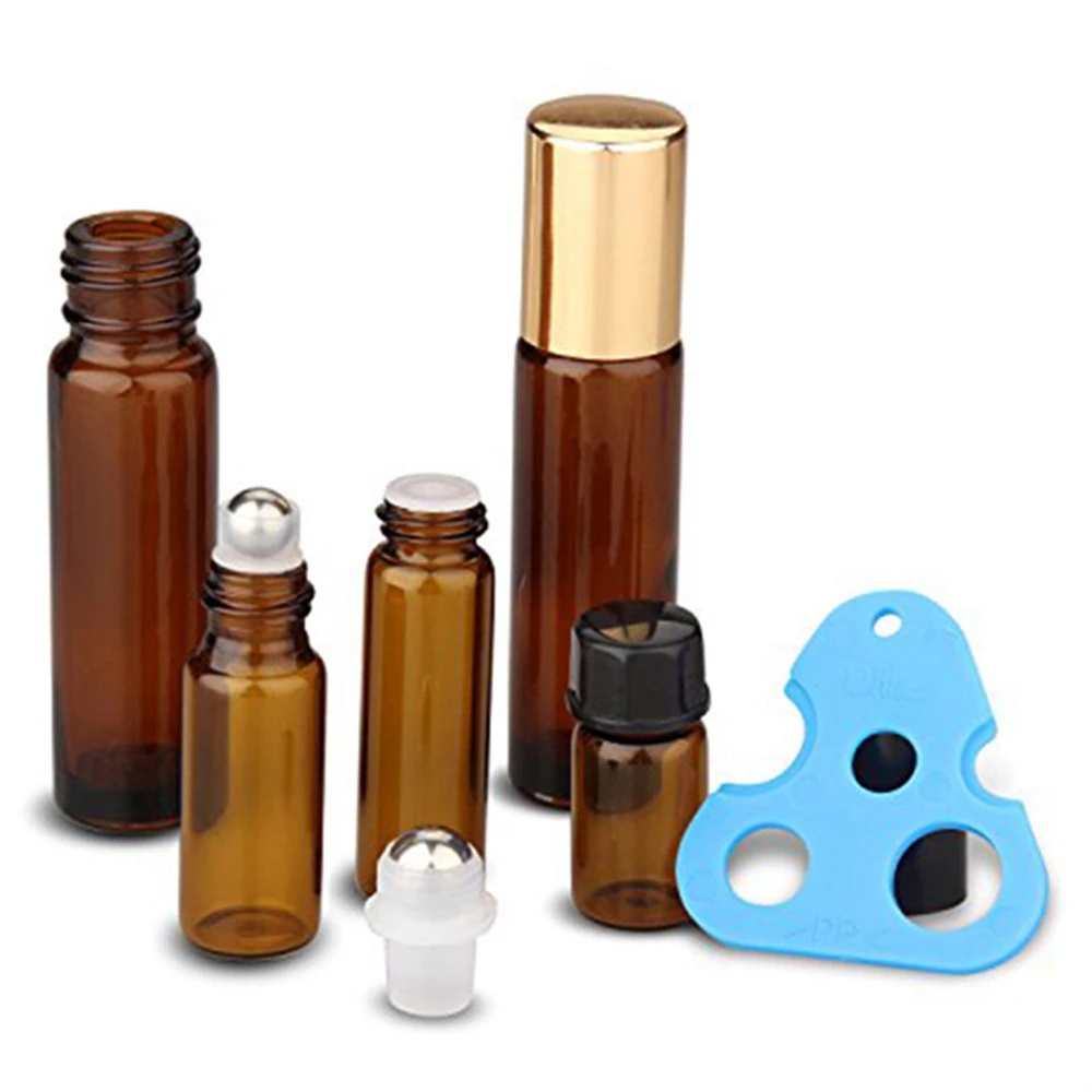 Dụng Cụ Hỗ Trợ Mở Nắp Chai Lọ Tinh Dầu Hình Quả Bóng Lăn Bằng Nhựa