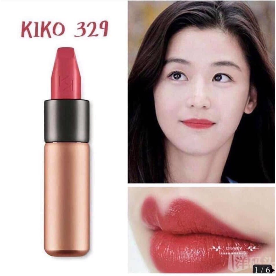 SON KIKO MÀU 329 GẠCH ĐỎ ĐẤT