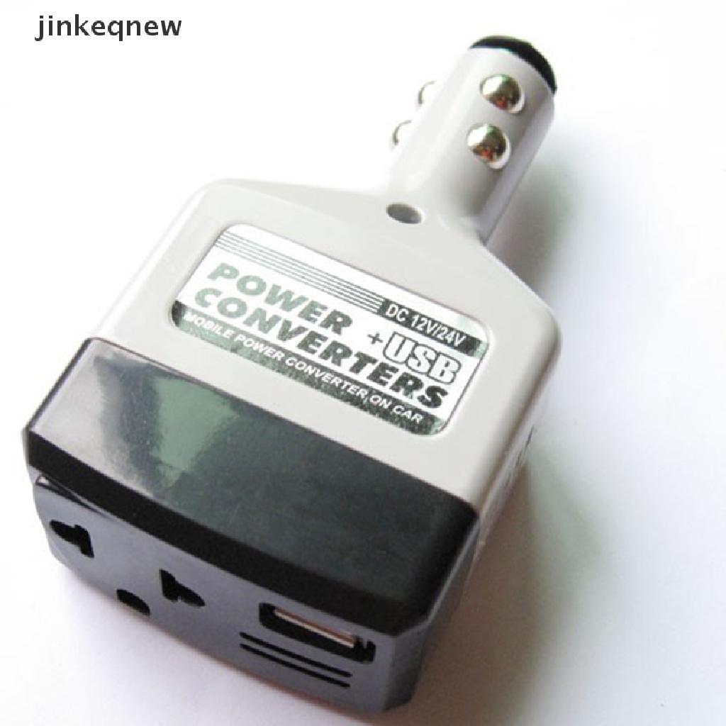 Bộ chuyển đổi nguồn điện USB 12V / 24V sang 220V JINHF chất lượng cao cho xe ô tô