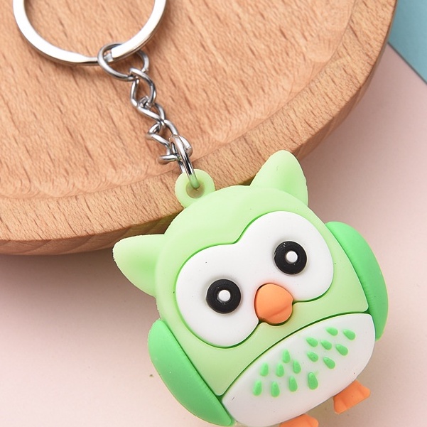 Móc khóa cú mèo dễ thương 3.8*4.3cm