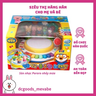 Bộ Đồ Chơi Pororo Karaoke Nhảy Múa Vòng Tròn. Nhập Khẩu Hàn Quốc