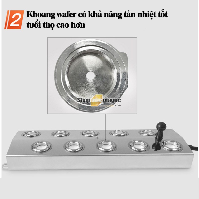 Vỉ Tạo Ẩm – Tạo Khói Ẩm 10 Mắt 250W