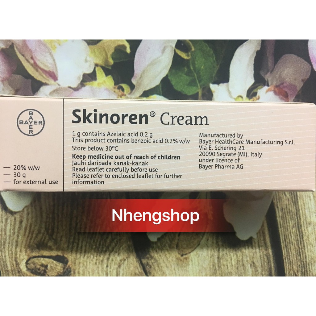 Kem dưỡng Skinoren (Azelaic Acid)